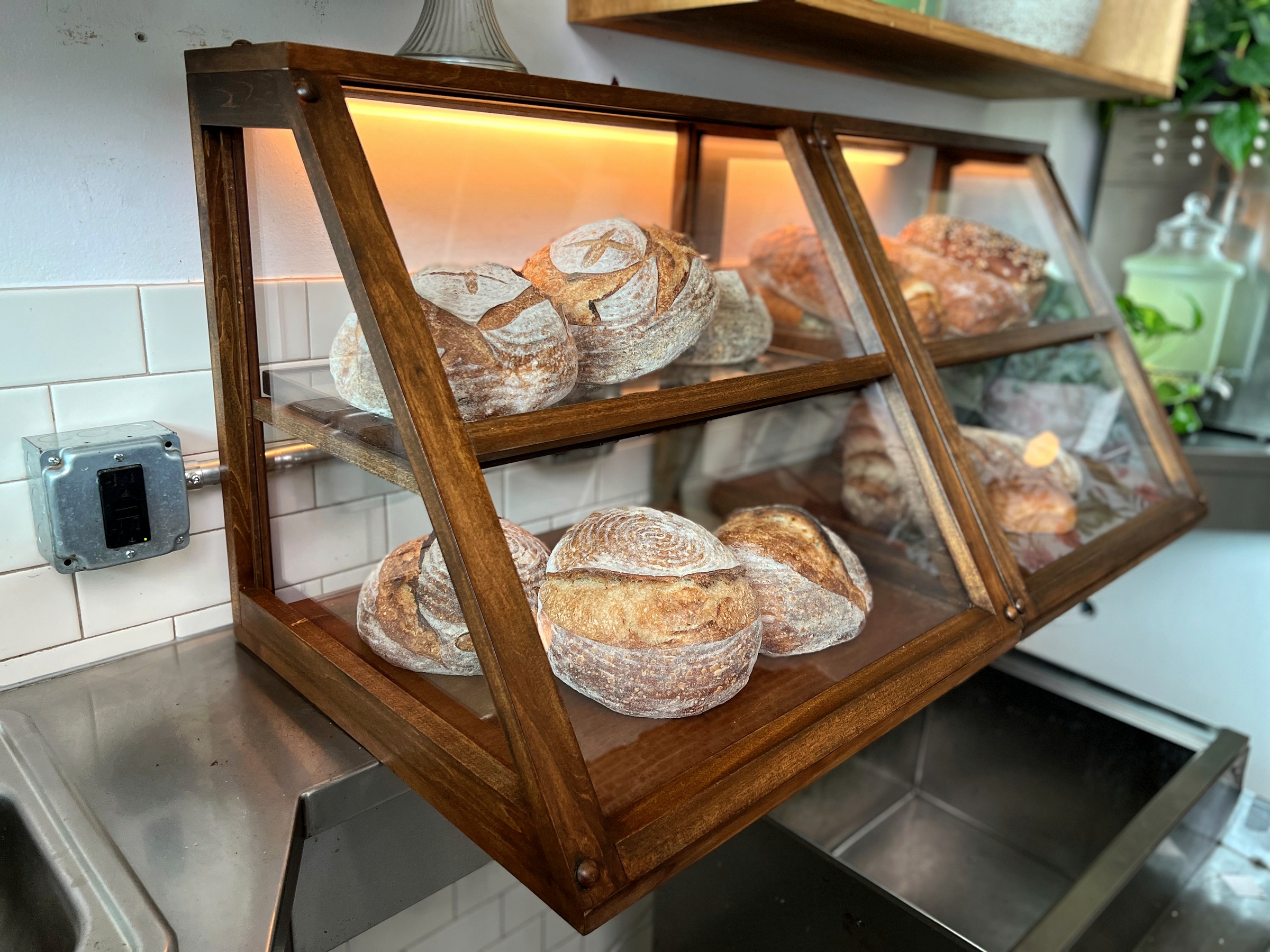 Bakery scene and display — finished view