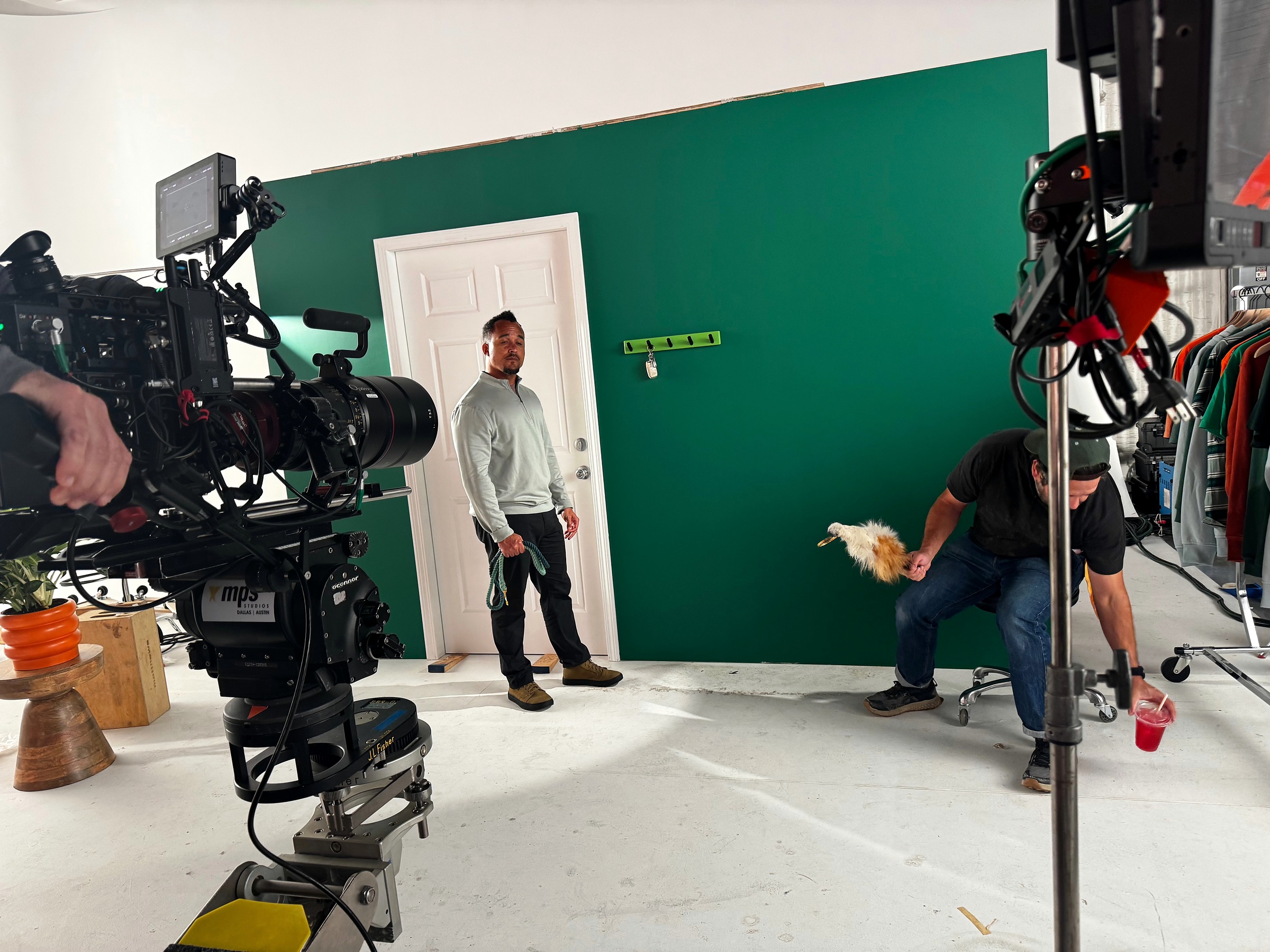 On a production stage