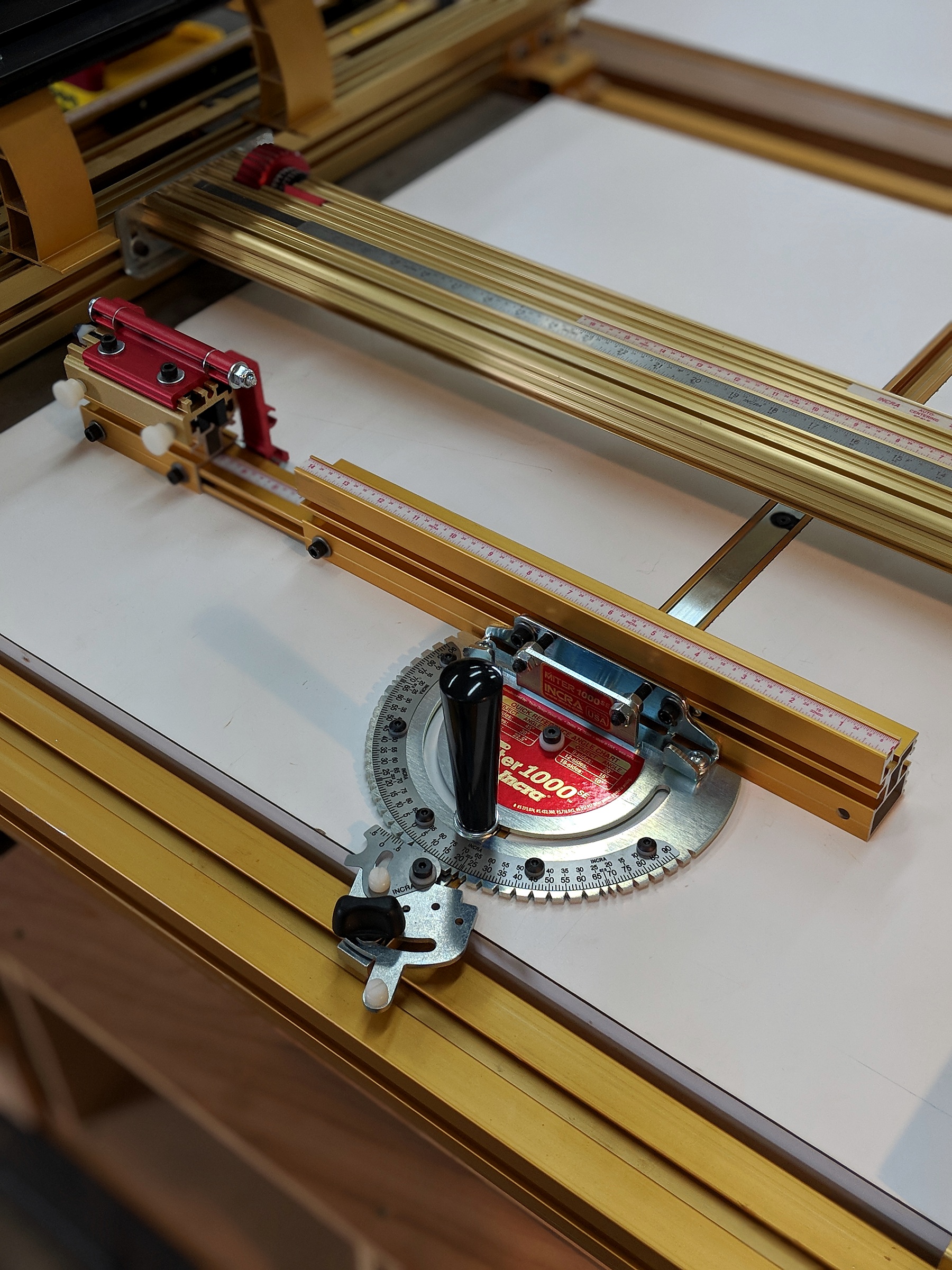 Clamping setup and precision assembly detail